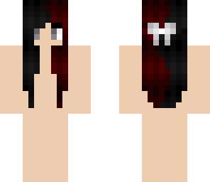 red and black hair base
