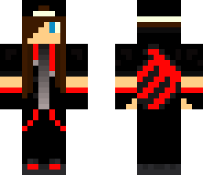 red monster boy with long hair