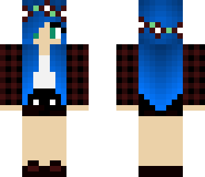 emo flower crown girl edit