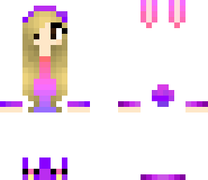purple bunny girl