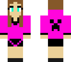pink creeper girl