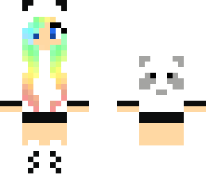 black rainbow panda gir