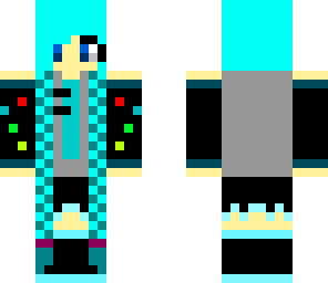 hatsune miku two braids