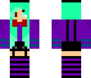 purple girl
