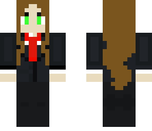 girl in suit