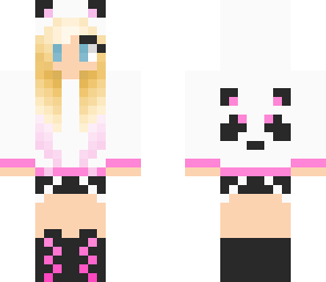 pink panda girl