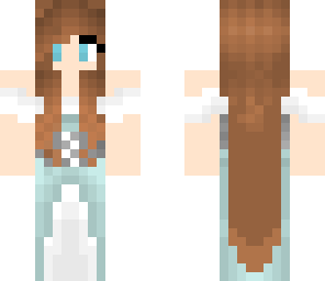 edit of girl with long hair