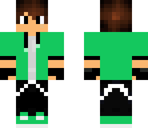 green headphone boy