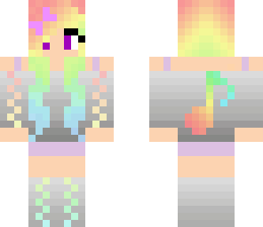 rainbow girl