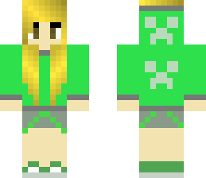 green creeper girl