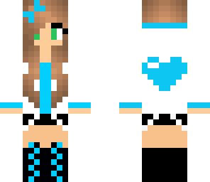 blue hoodie girl