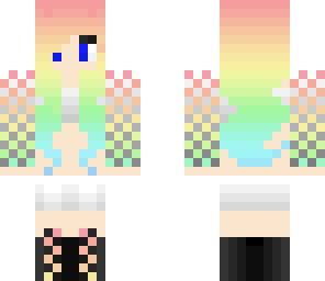 rainbow girl
