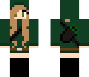 girl arrow