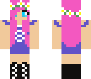 girl in a pretty dress