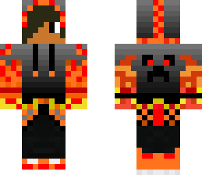 burning teen