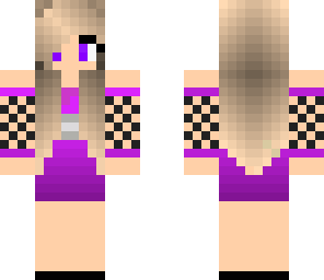 purple dress
