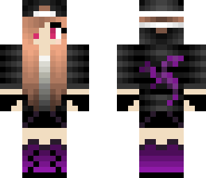 purple dragon girl