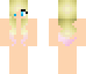 blonde hair with pink tips hair base