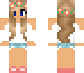 blonde summer girl