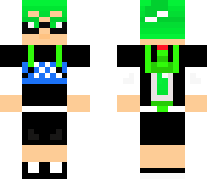 splatoon inkling boy green variant