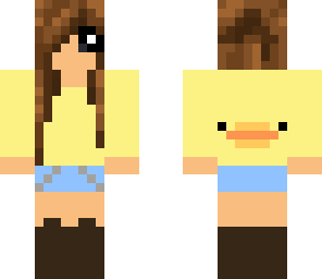 duck girl