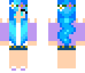 purple kiwiaii girl