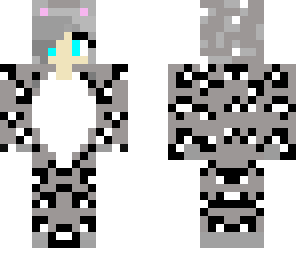 snow leopard girl
