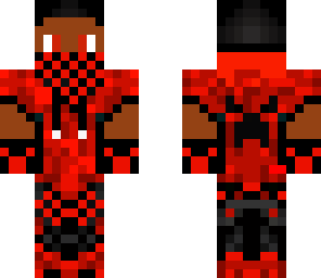 red black guy