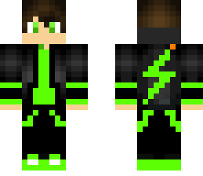 lightning green hoodie