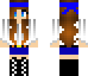 edited blue pirate girl