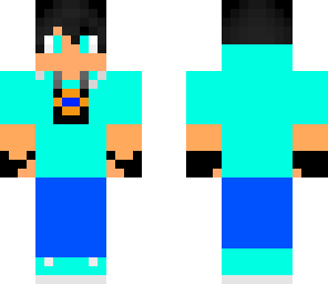 awesome blue person