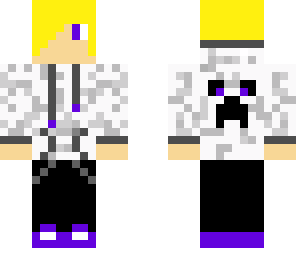 purple and white