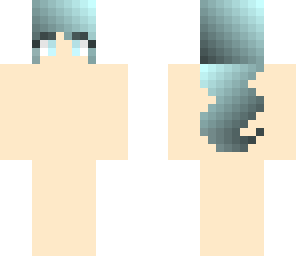 light blue girl skin base