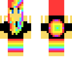 rainbow girl redone