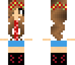 flower crown girl