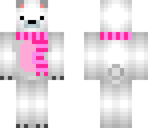 pink polar bear