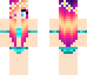 cute girl in bathing suit