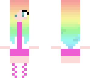 rainbow girl