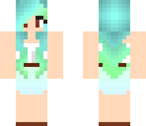 turquoise girl