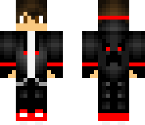 boy with red hoodie