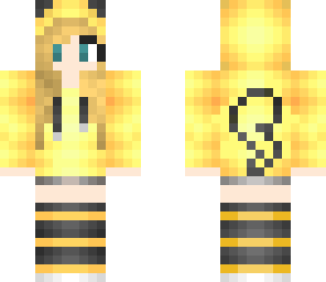 yellow cat girl