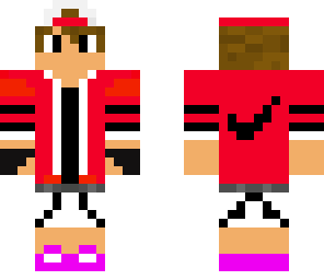 red nike boy