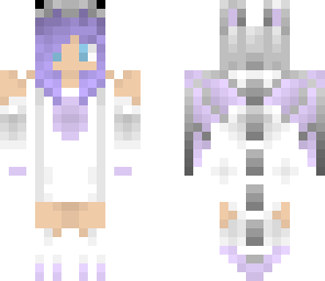 edited lavender dragon girl
