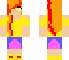 cute fire girl