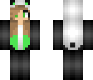 green panda