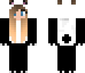 edited panda girl