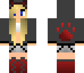paw print girl