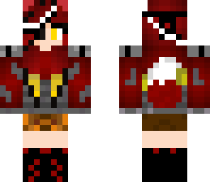 scarlet the pirate fox