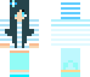 light blue hoodie girl