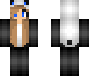panda girls blue eyes